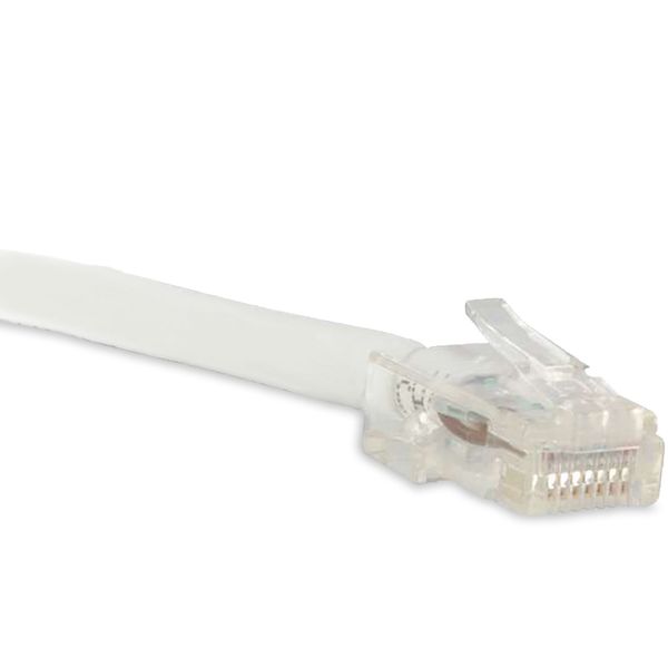 Enet Enet Cat5E White 6 Foot Non-Booted (No Boot) (Utp) High-Quality C5E-WH-NB-6-ENC